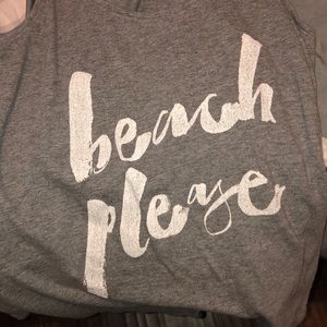 “Beach Please” Tank